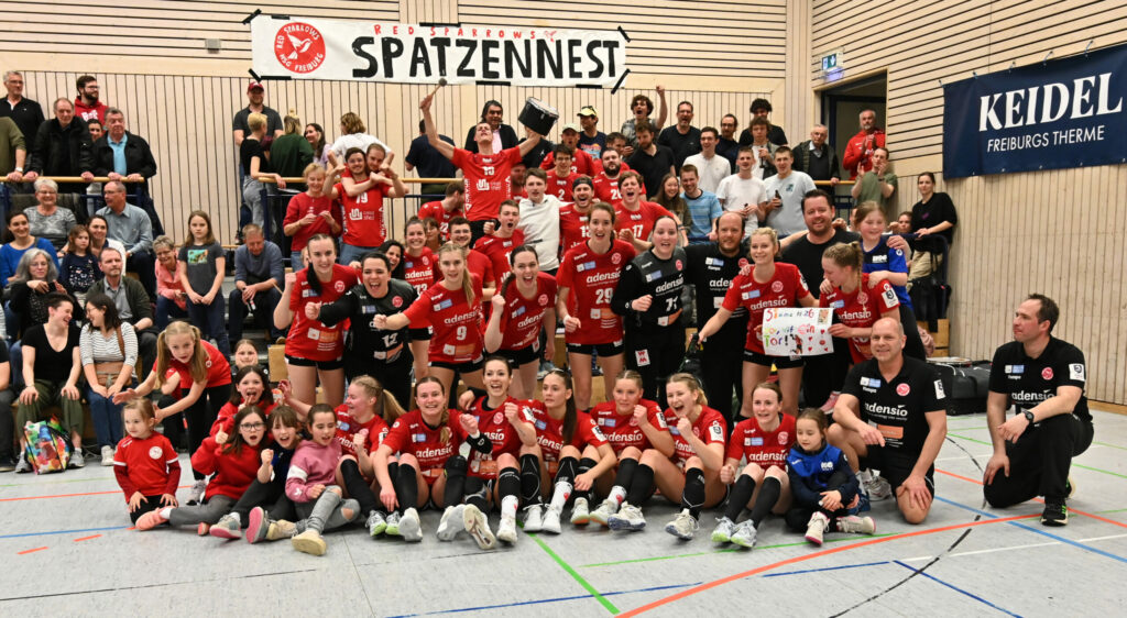 Red Sparrows Freiburg schaffen den Aufstieg in die 2. Bundesliga.